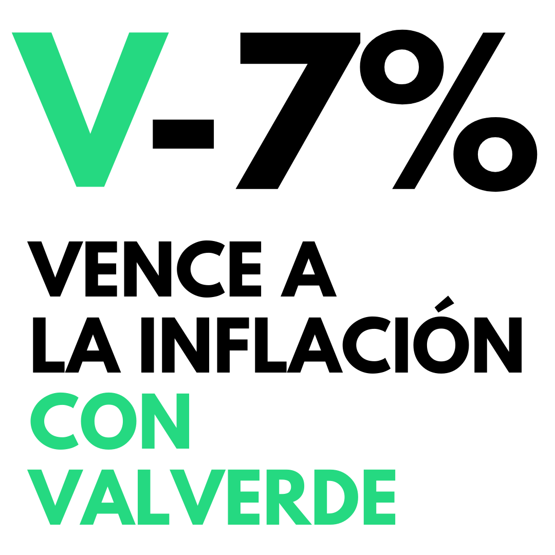V-7, VENCE A LA INFLACI�N CON UN 7% DE DESCUENTO
