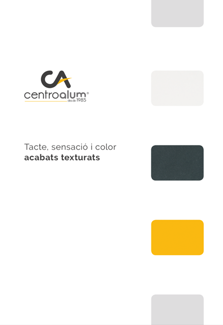 Catálogo acabados y texturados de ventanas de aluminio
