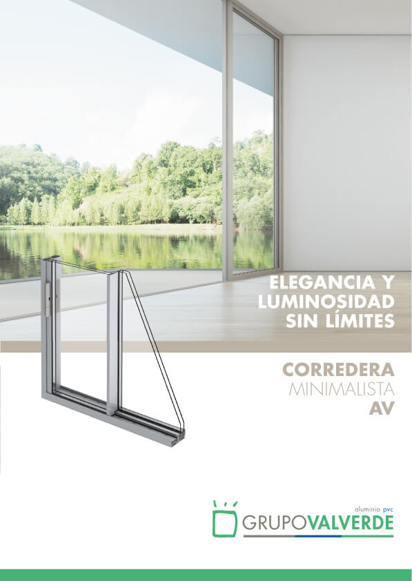 Catálogo ventana practicable minimalista