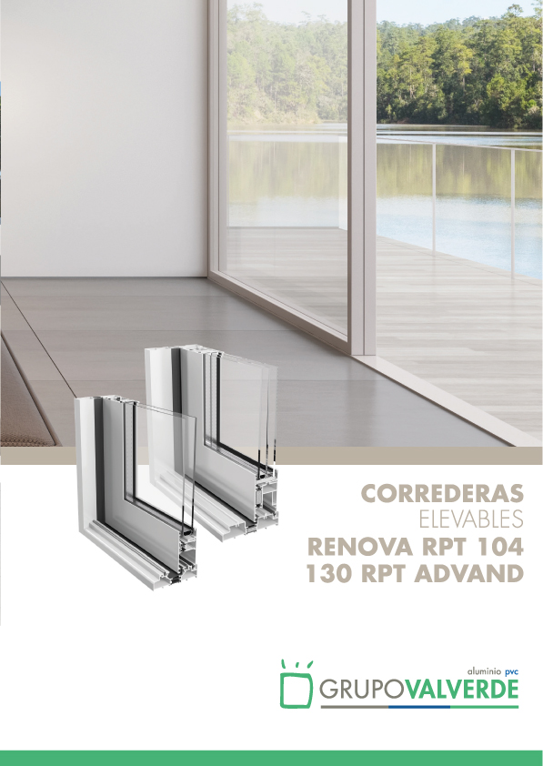 Catálogo ventana corredera elevable RPT100-130