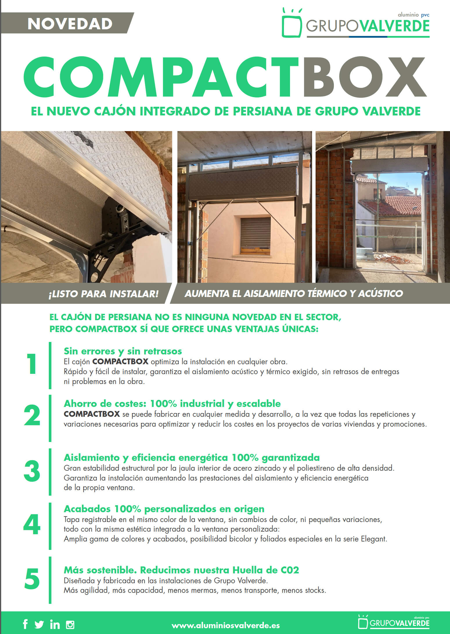 Catálogo ventana Max Light