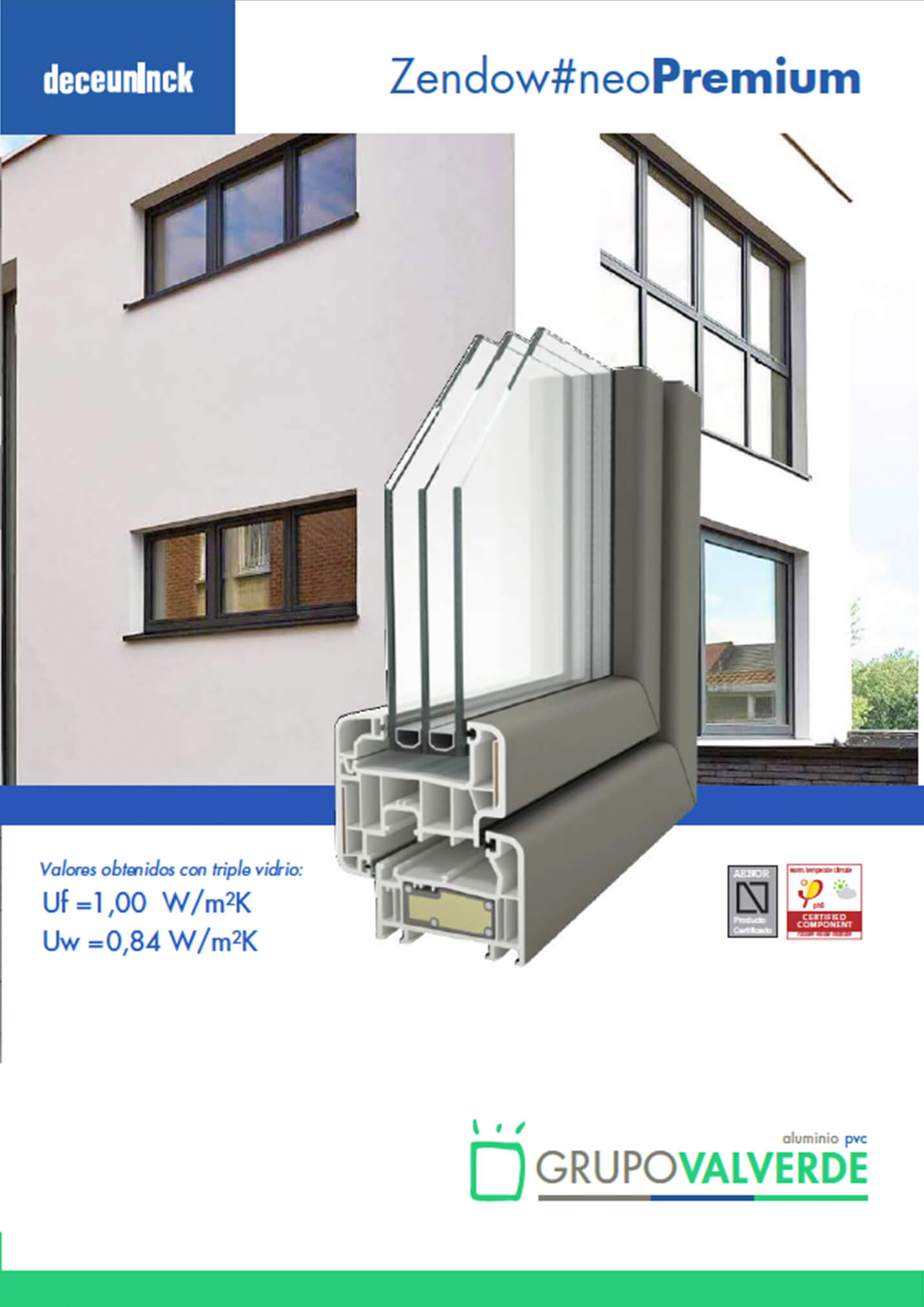 Catálogo ventanas PVC Zendow Neo Premium