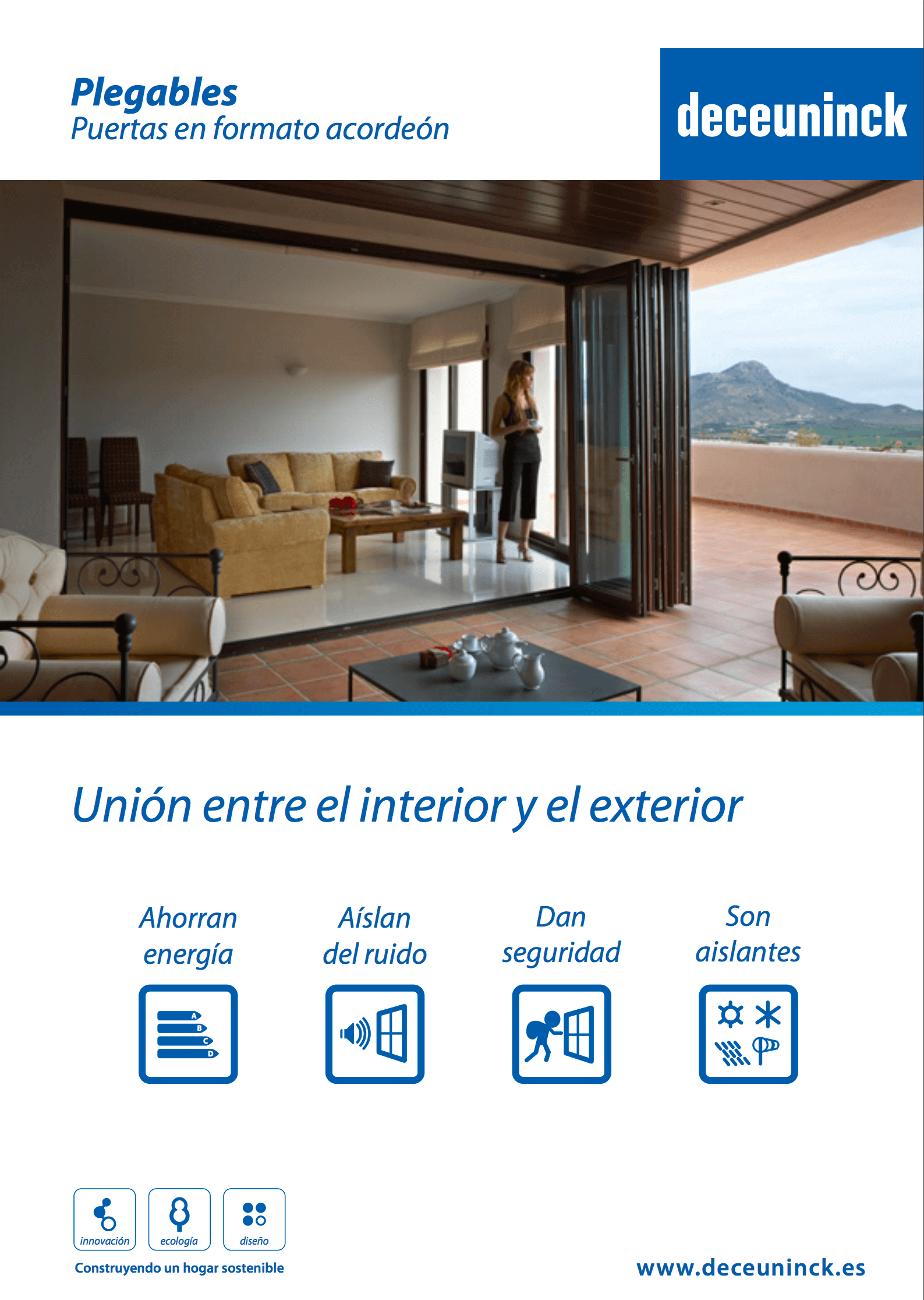 Catálogo ventanas PVC Zendow Plegables