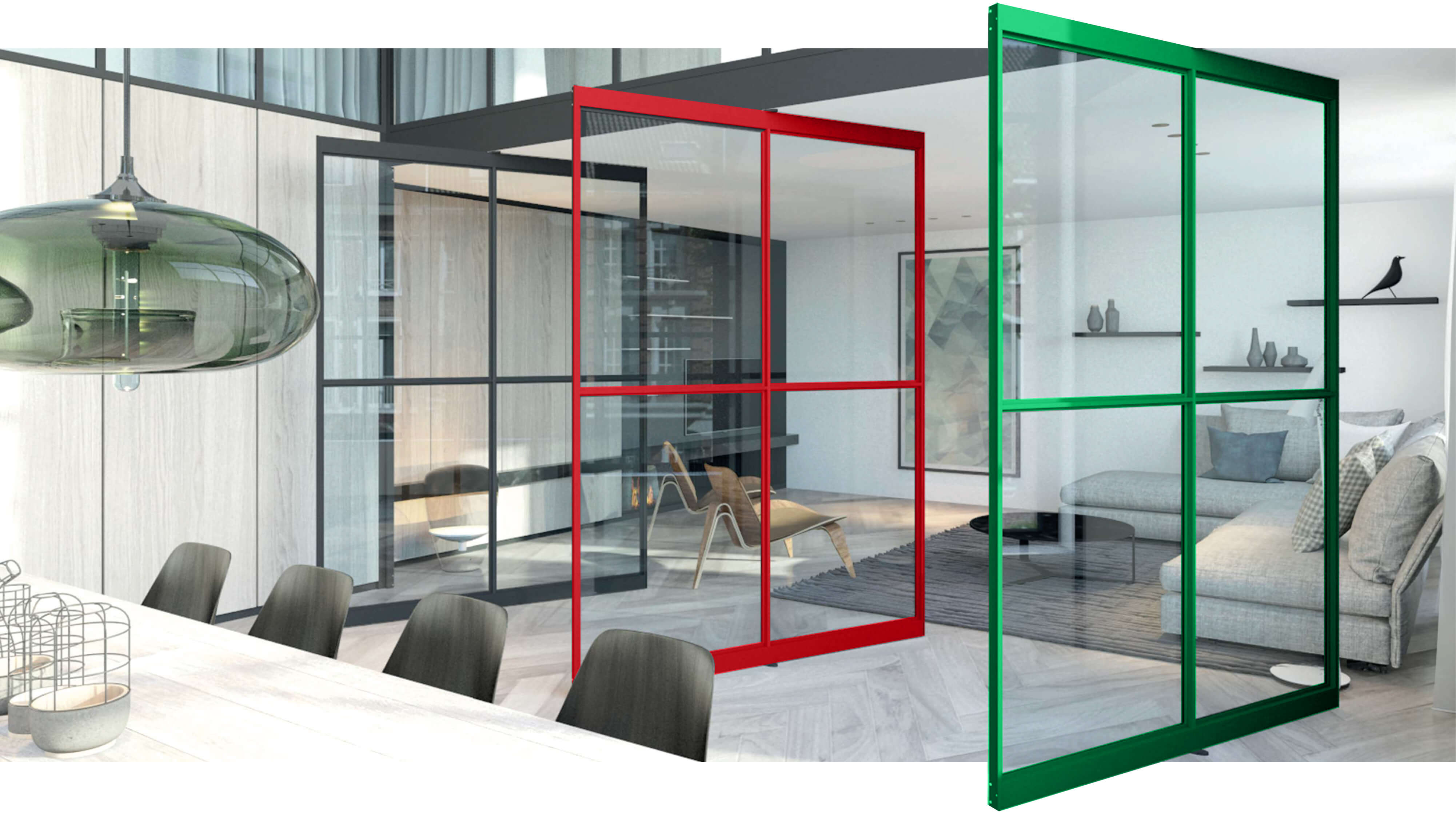 Paneles y separadores para interiores | Aluminios Valverde – Ventanas de aluminio y PVC a la carta para profesionales